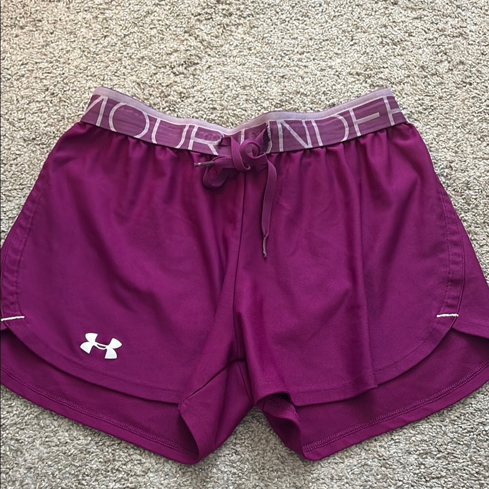 Under Armour Women's Purple Shorts